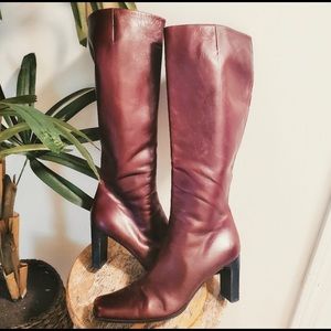 DOLCE AND GABBANA Alta Moda Leather Boots Size 39